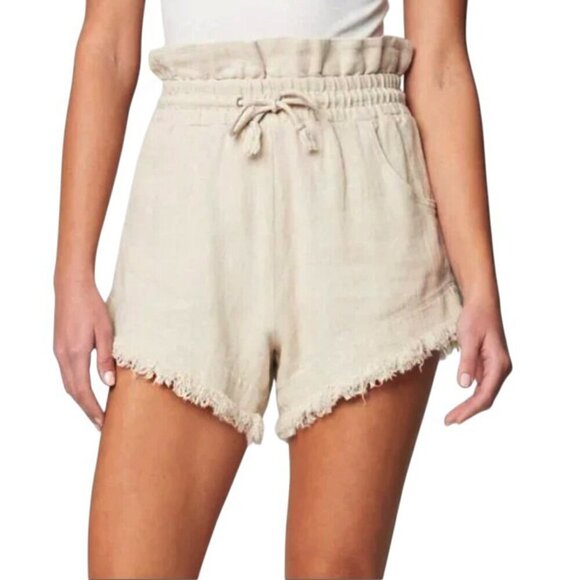 BlankNYC NWT Away From Here High Waisted Shorts Boho Festival Size S - Picture 1 of 14
